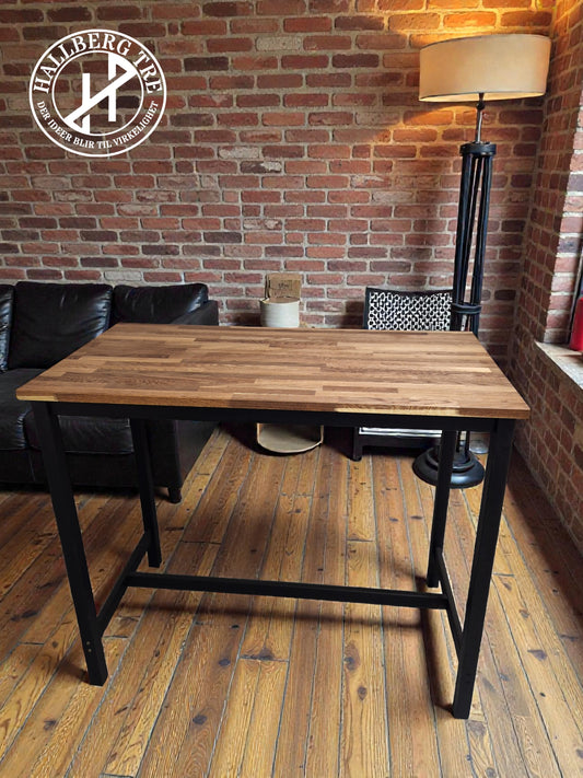 Eksklusivt barbord i heltre eik – 60 x 120 cm