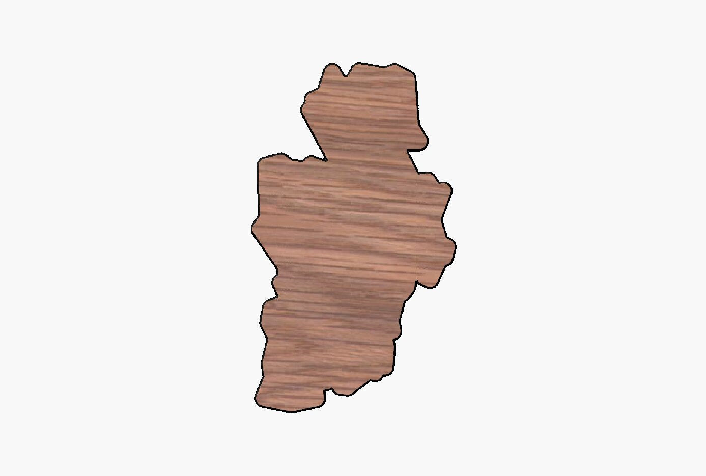 Norges Skiltet Vestfold – i eik 18 mm