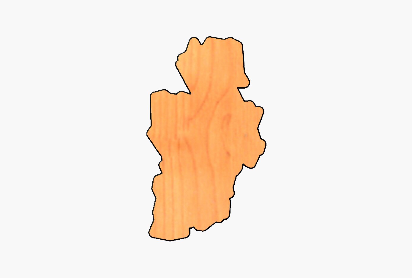 Norges Skiltet Vestfold – i furu 18 mm