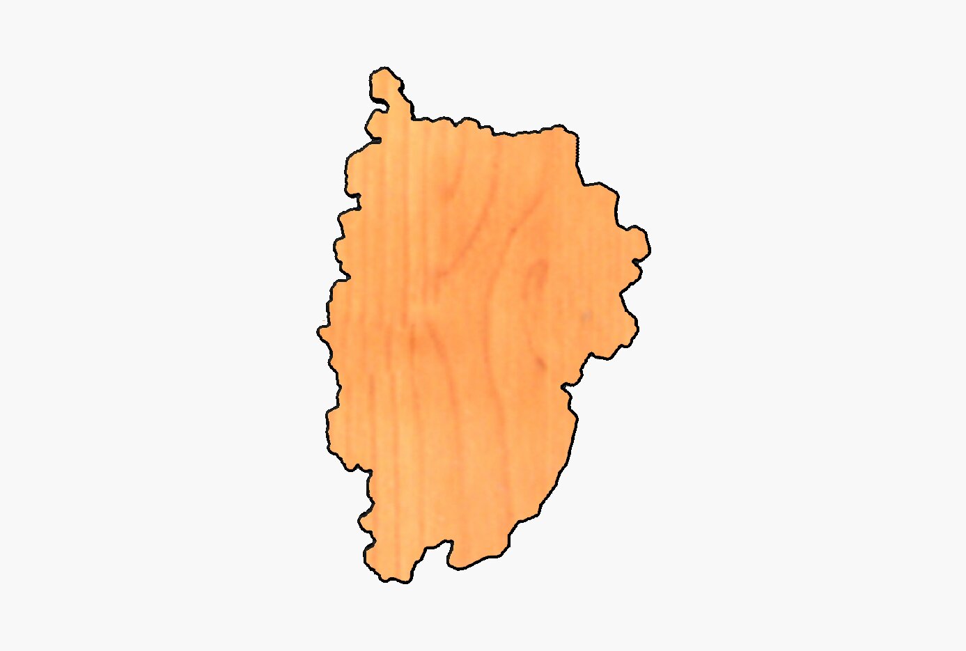 Norges Skiltet Vestland – i furu 18 mm